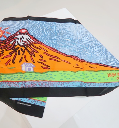 Mount Fuji TENUGUI(Jnpanese traditional towel) - YAYOI KUSAMA