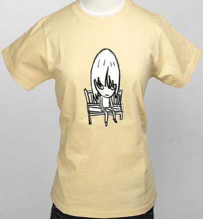 YOSHITOMO NARA Art T-shirt(yellow)