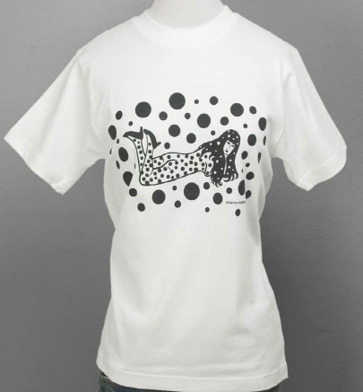 YAYOI KUSAMA Art T-shirt(white)
