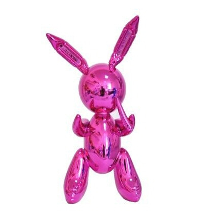 Pink Rabbit - JEFF KOONS