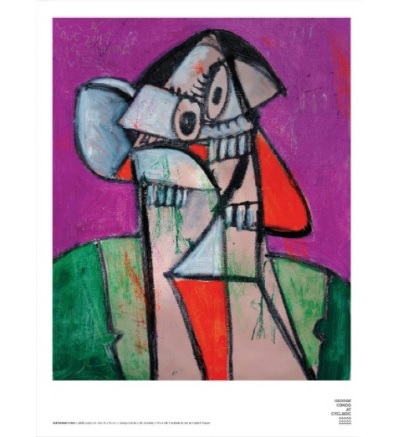 AT CYCLADIC - Poster (A) - GEORGE CONDO