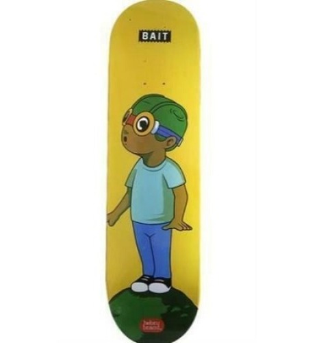 Bait Flyboy Skateboard Skate Deck - Hebru Brantley