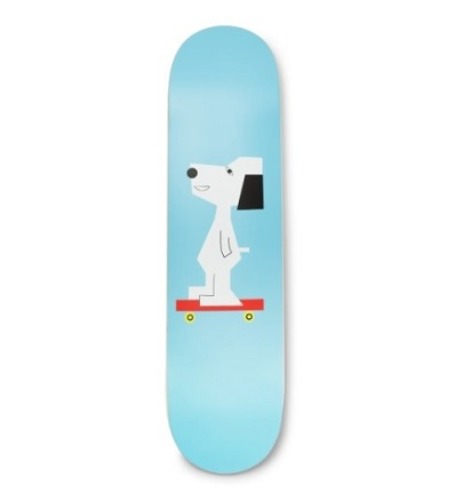 Peanuts by Nina Chanel Abney Printed Wooden Skateboard