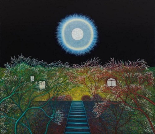 Spring Moon, Grant Street - Scott Kahn