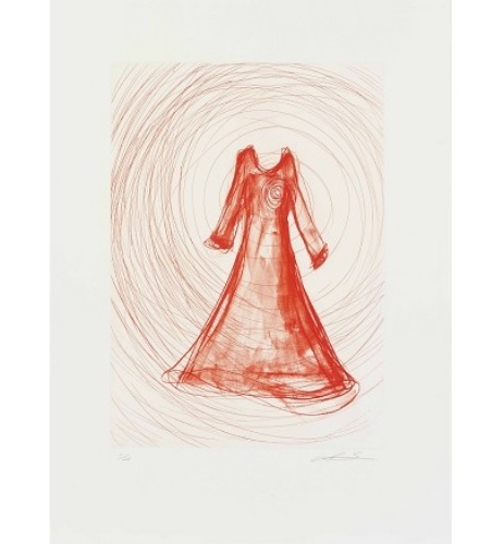 7 Dresses (red) - Chiharu Shiota